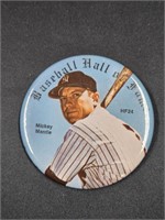 1981 Mickey Mantle New York Yankees Hall of Fame -