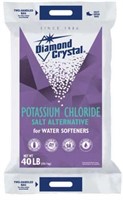 Diamond Crystal Potassium Chloride Crystal 40 lb