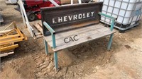 Vintage Chevy Tailgate Bench