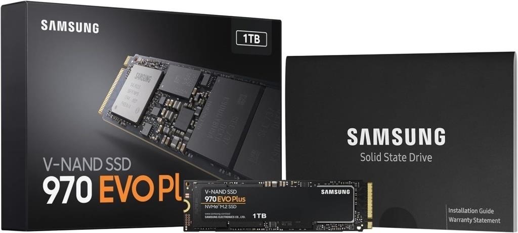 Samsung 970 EVO Plus 1TB NVMe M.2 Internal SSD