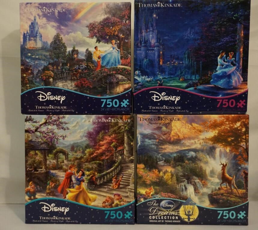 Disney Thomas Kinkade Puzzles