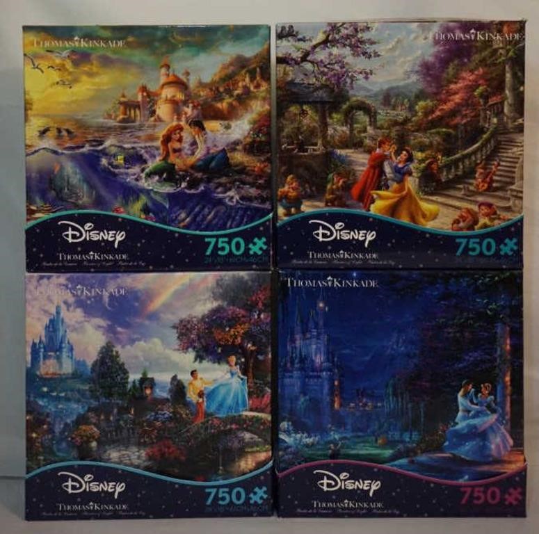 Disney Thomas Kinkade Puzzles