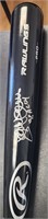 Signed Jack McDowell MLB Bat COA Swartz Sports