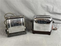 2 Retro Toasters with Cords