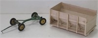 John Deere Running Gear & Wood Feed Box