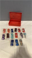15 miscellaneous hot wheels in sealed bags with