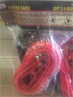 NEW 20' 4 Gauge Jumper Cables