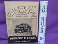 Early US Army driver's manual