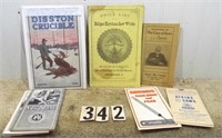 Bag lot assorted vintage saw related literature &