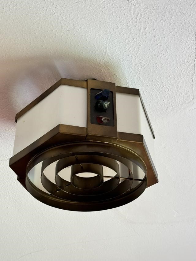 MCM Ceiling Mounted Light in North Balcony Area