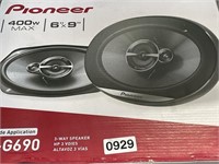 PIONEER 3 WAY SPEAKER RETAIL $160