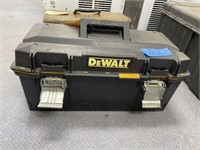 DeWalt Plastic Tool Box w/Tools