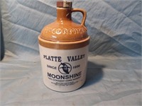 Stoneware Moonshine Bottle