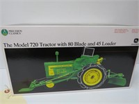 JD 720 Tractor W/ 80 Blade & 45 Loader