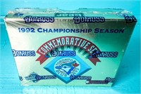 1992 WORLD SERIES CARDS SET