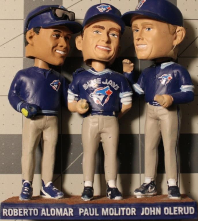 Toronto Blue Jays Triple Bobblehead 1993