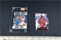 (2) Michael Jordan Cards;