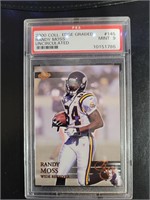 2000 Edge Randy Moss Uncirculated PSA 9