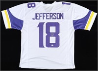 Autographed Justin Jefferson Jersey