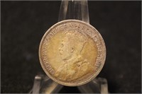 1930 Canada 25 Cent Silver Coin