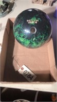 Brunswick Tzone USBC bowling ball, like new,