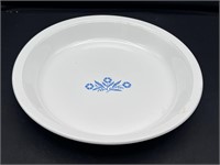 Blue corn flower 9” corning ware pie plate