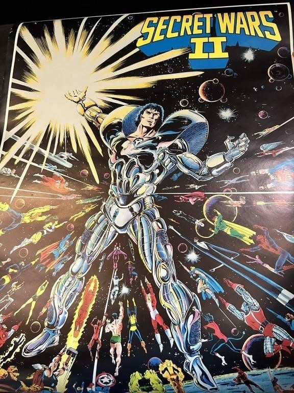 Vintage 1985 Secret Wars II Poster