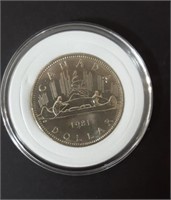 1981 Canada $1 Coin