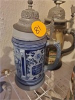 2 COLLECTIBLE STEINS