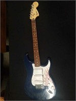 Fender electric guitar, no strings