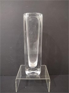 Swedish Art Glass Crystal Vase