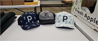 (Lot of 3) Puma Snapback Caps