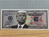 Donald Trump 2024 banknote