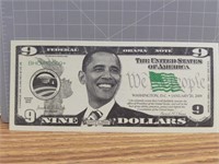 Federal Obama novelty banknote