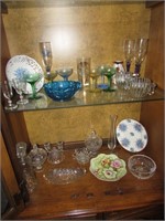 all glassware,vases & stem glasses