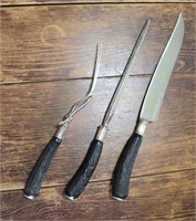 3 pc Carving Set, Made in USA
