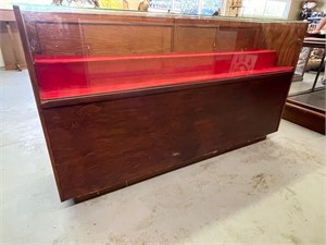 Wood Display Cabinet