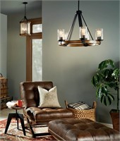 Kichler Barrington 5-Light Rustic Chandelier