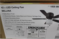 2 ASST'D: CEILING FAN & 3-LT. VANITY FIXTURE