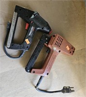 Craftsman electric staple gun and Swingline