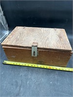 Wooden Box 20" x 13" x 8" T