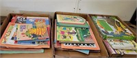 (3) Boxes of Kids Books