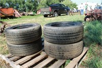 (4) General 215x60R15 Tires