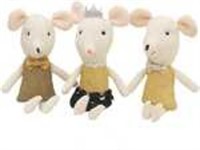 Birthday Mouse Family Dolls