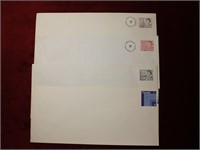 CANADA 4 DIFFERENT #10 POSTAL STATIONARY ENVELOPES