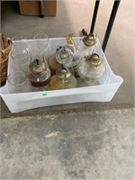 Oil Lamp Lot