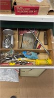 Drawer Lot of Assorted Drill Bits