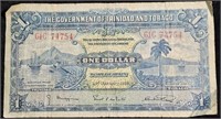 1939 Trinidad and Tobago $1 Note