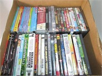 Box of Various DVDs. TV Series Sets Full House,