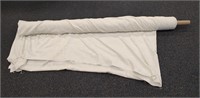 Roll of White Fabric